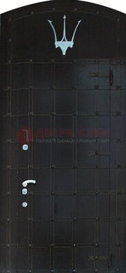 Металлическая арочная дверь ДА-22 высокого качества в Смоленске