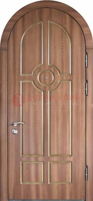 Арочная дверь с отделкой массивом ДА-35 в Севастополе