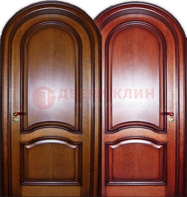 Входная арочная дверь МДФ внутри ДА-5 для сельского дома в Севастополе
