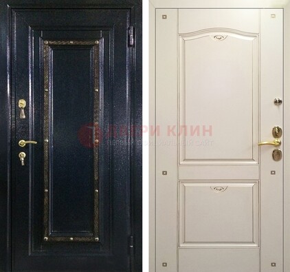 Входная дверь Дверь с золотистым декором ДПР-3 в Севастополе