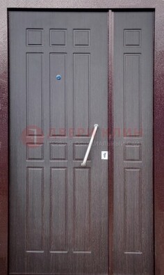 Коричневая тамбурная дверь ДТМ-30 в Севастополе