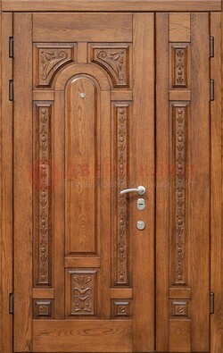 Полуторная железная дверь винорит для дома ДВТ-252 в Севастополе