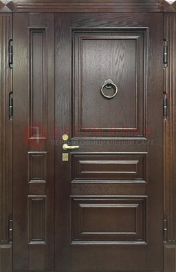 Полуторная металлическая дверь с виноритом ДВТ-253 в Севастополе